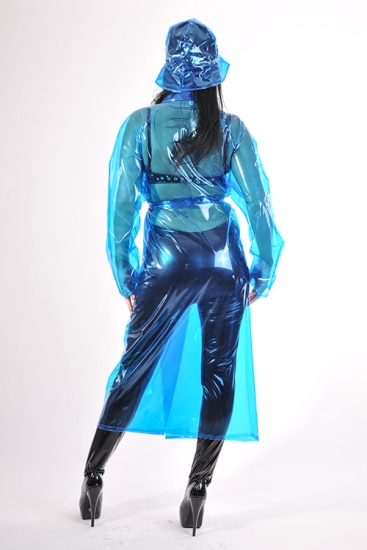 RA37 - PVC Raincoat, double breasted
